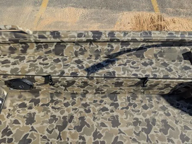 Slide: The Image of Camouflage interior of 2025 Excel 1854 Shallow Water F4 boat. - 32