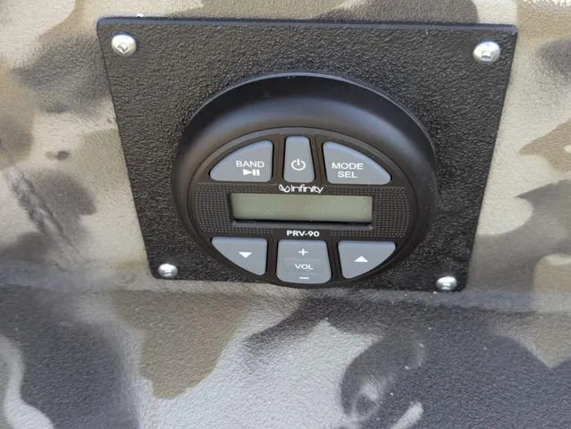 Slide: The Image of Infinity PRV-90 stereo system in 2025 Excel 1854 Shallow Water F4 boat. - 42