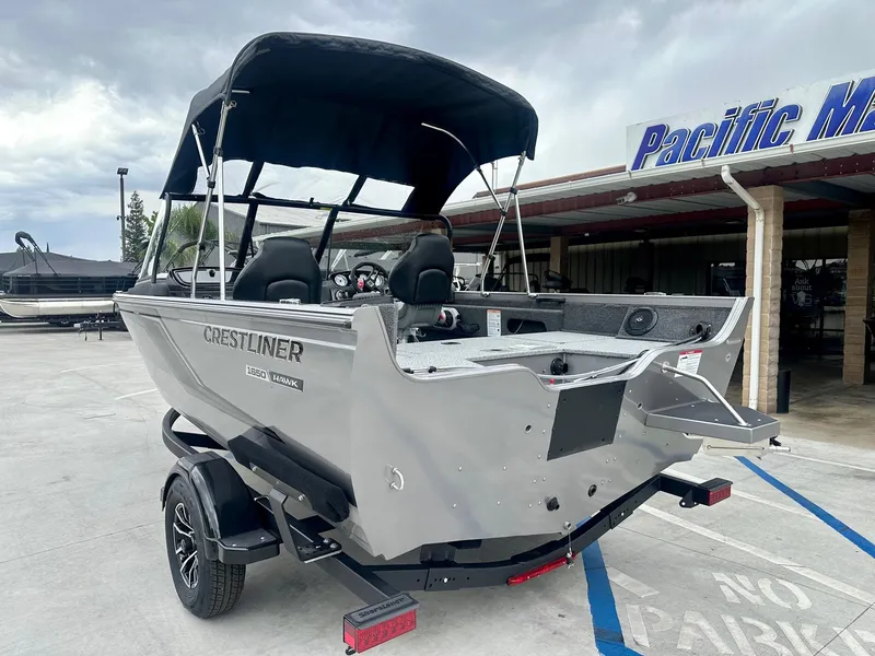 Slide: The Image of Crestliner Hawk 1650 WT JS w/ 90HP Mercury! 2025 - 9