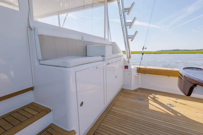 Slide: The Image of Donzi 58 Legal Holiday - Exterior Cockpit - 10