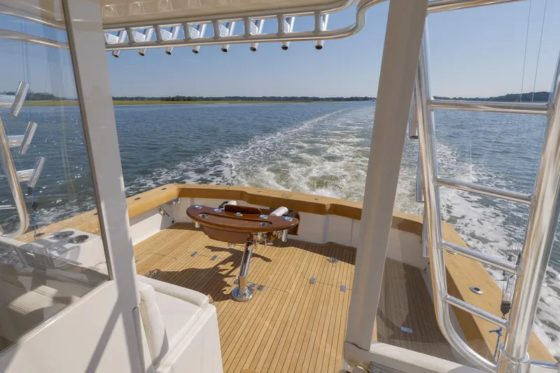 Slide: The Image of Donzi 58 Legal Holiday - Exterior Cockpit - 13