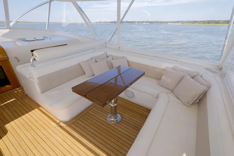 Slide: The Image of Donzi 58 Legal Holiday - Exterior Helm Area - 14