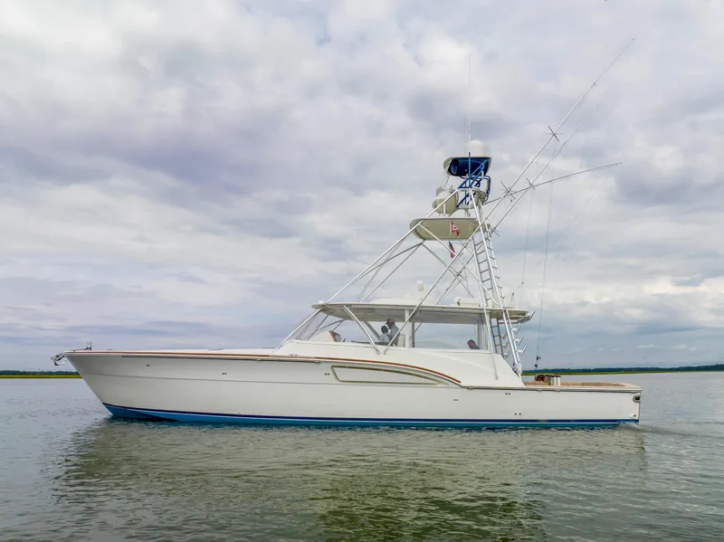 Slide: The Image of Donzi 58 Legal Holiday - Exterior Profile - 2