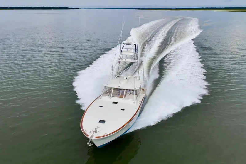 Slide: The Image of Donzi 58 Legal Holiday - Exterior Profile - 3