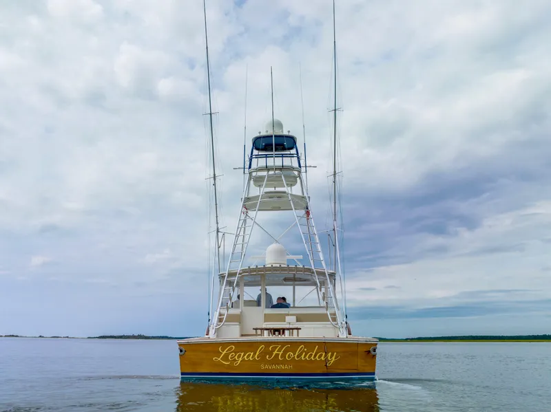 Slide: The Image of Donzi 58 Legal Holiday - Exterior Profile - 4