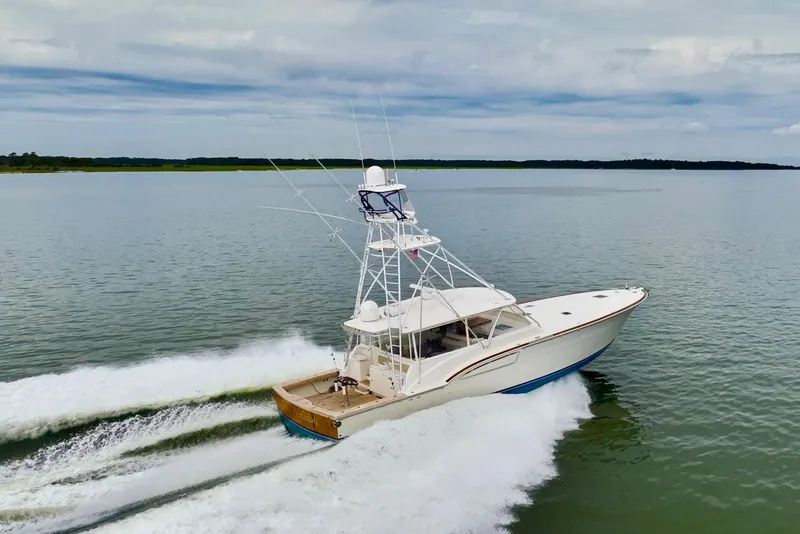 Slide: The Image of Donzi 58 Legal Holiday - Exterior Profile - 55