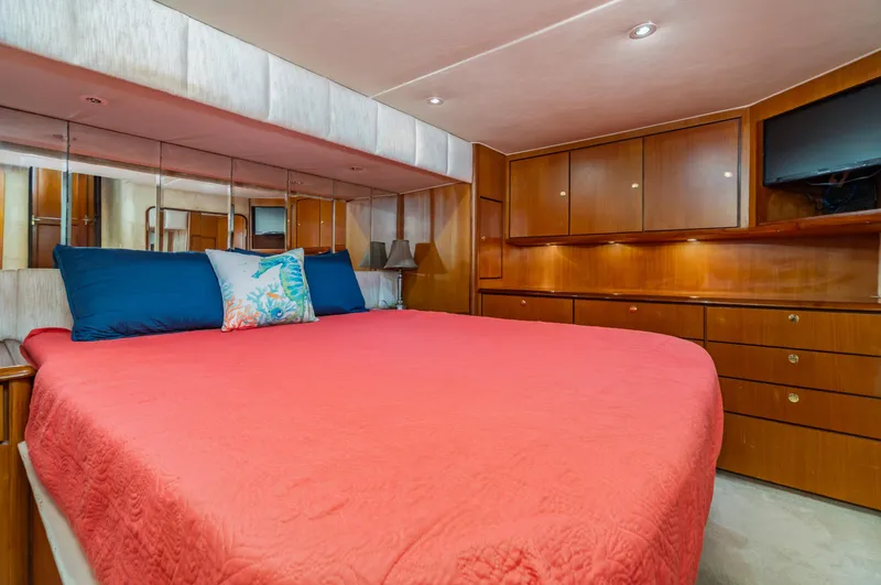 Slide: The Image of Ocean Yachts 56 TUNAR - Cockpit Storage - 14