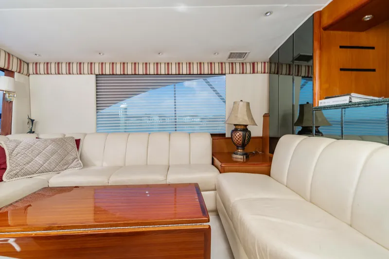 Slide: The Image of Ocean Yachts 56 TUNAR - Flybridge Helm - 7