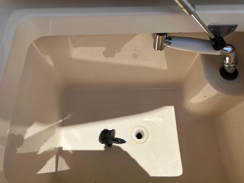 Slide: The Image of Sink with faucet on 2006 Grady-White 360 Express boat. - 7