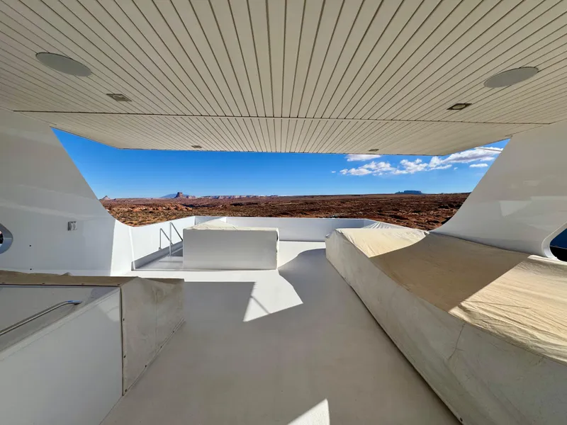 Slide: The Image of Spacious deck of 2017 Adonia KSIX yacht with scenic views. - 27