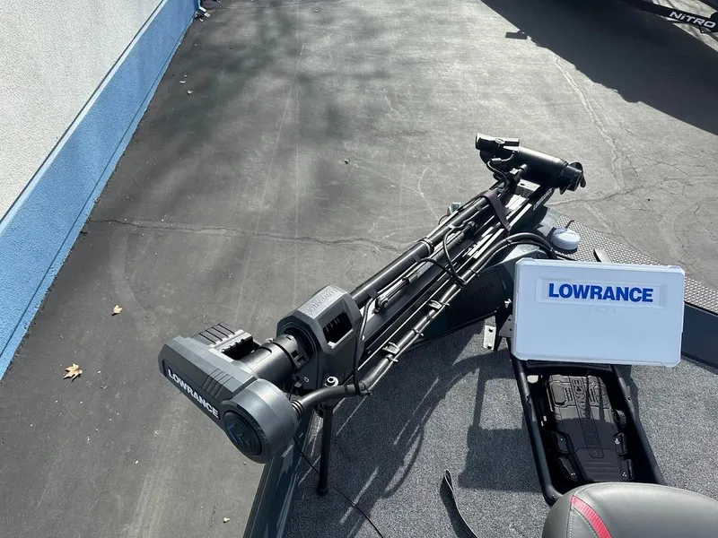 Slide: The Image of 2025 Ranger RT178 boat with Lowrance equipment on deck. - 21