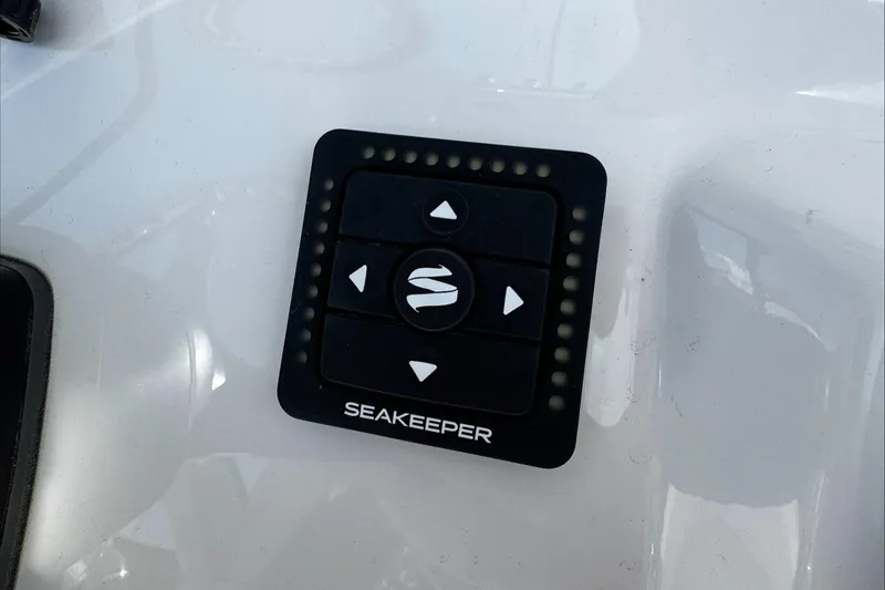 Slide: The Image of Seakeeper control panel on 2025 Tidewater 232 CC Adventure boat. - 21