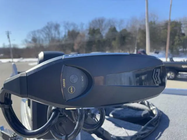 Slide: The Image of Close-up of a 2025 Phoenix 721 ZXL boat component, outdoors on a sunny day. - 7