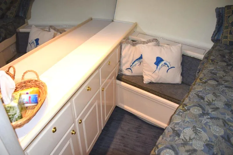 Slide: The Image of Aft dresser cabinet with mirror above - 16