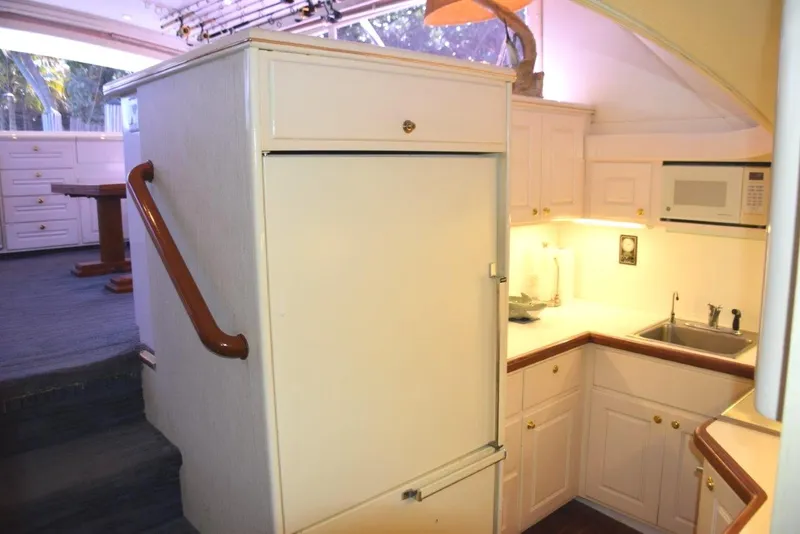 Slide: The Image of Steps down to galley - 24