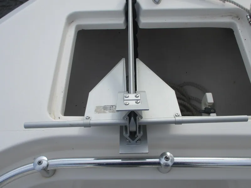 Slide: The Image of Anchor setup on 2022 Cobia 237 Center Console boat. - 24