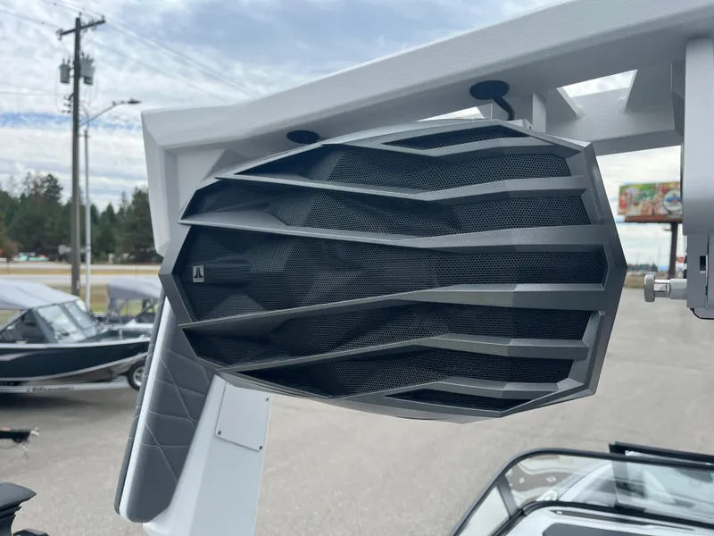 Slide: The Image of 2024 Nautique Super Air G25 boat speaker detail, showcasing modern design and craftsmanship. - 20