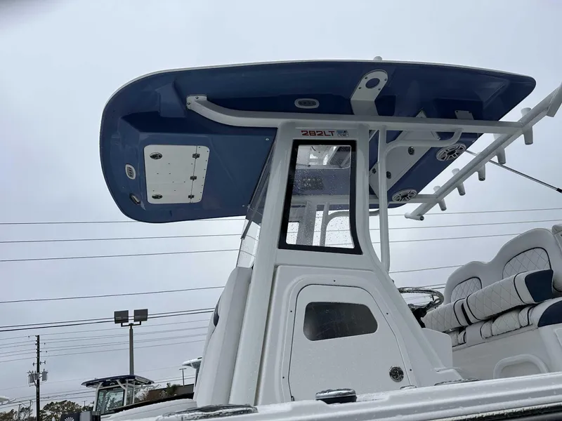 Slide: The Image of 2025 Sea Fox 282 Hybrid LT boat with sleek design and modern features. - 5