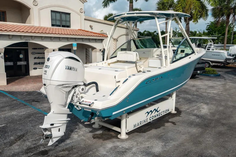 Slide: The Image of Cobia 240 Dual Console 2025 - 2