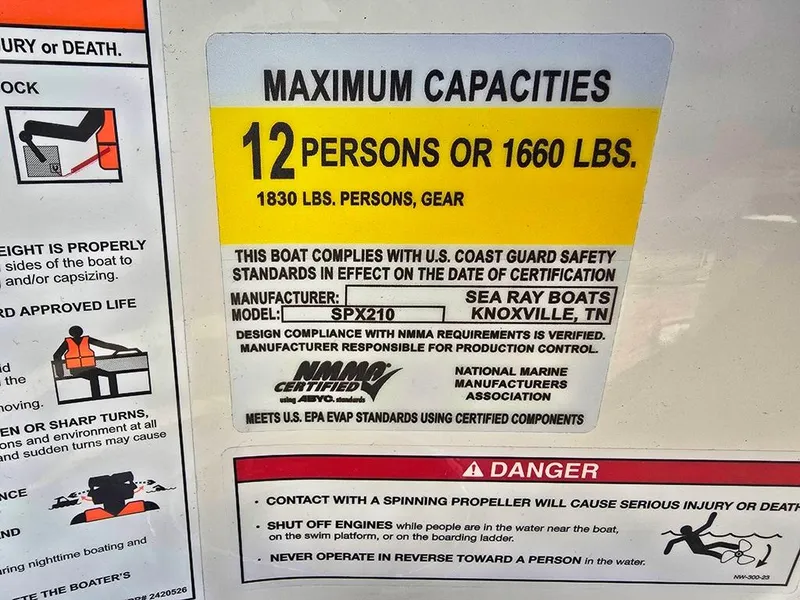 Slide: The Image of US Coast Guard capacity, NMMA certified label - 18