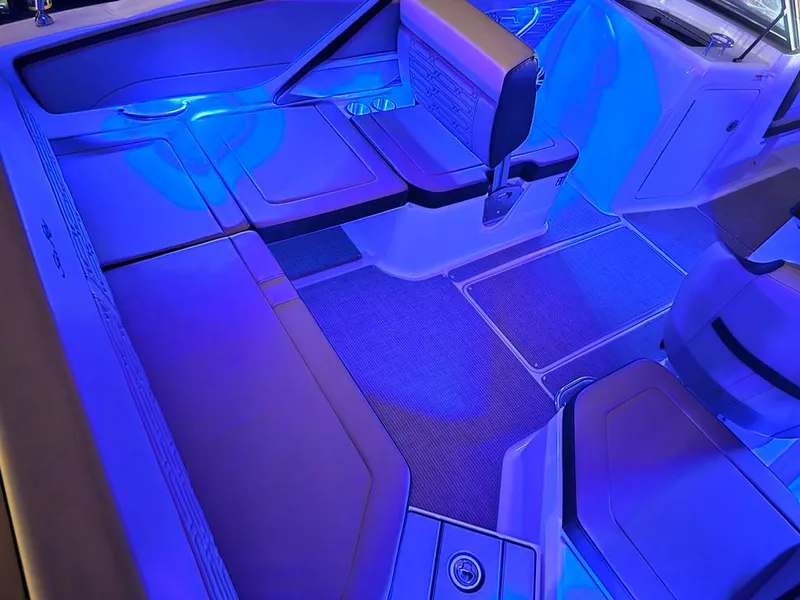 Slide: The Image of Blue LED interior lighting. - 23