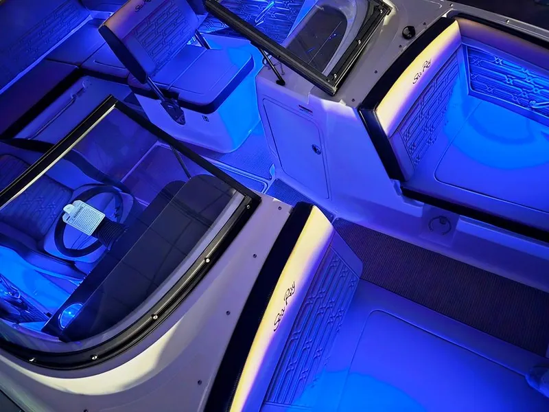 Slide: The Image of Blue LED interior lighting. - 25