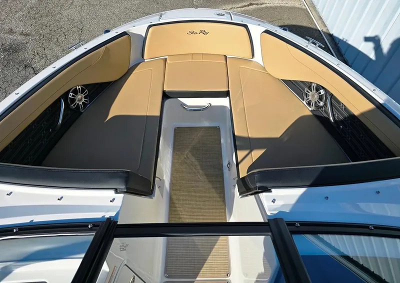 Slide: The Image of Bow seating, safety rails & stereo speakers - 6