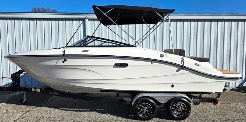 Slide: The Image of Black Sunbrella bimini shade top - 9