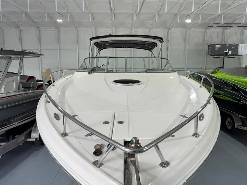 Slide: The Image of 2005 Regal 3350 Sport Cruiser in a showroom, front view. - 5