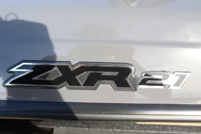 Slide: The Image of 2025 Skeeter ZXR21 logo on a sleek metallic surface. - 18
