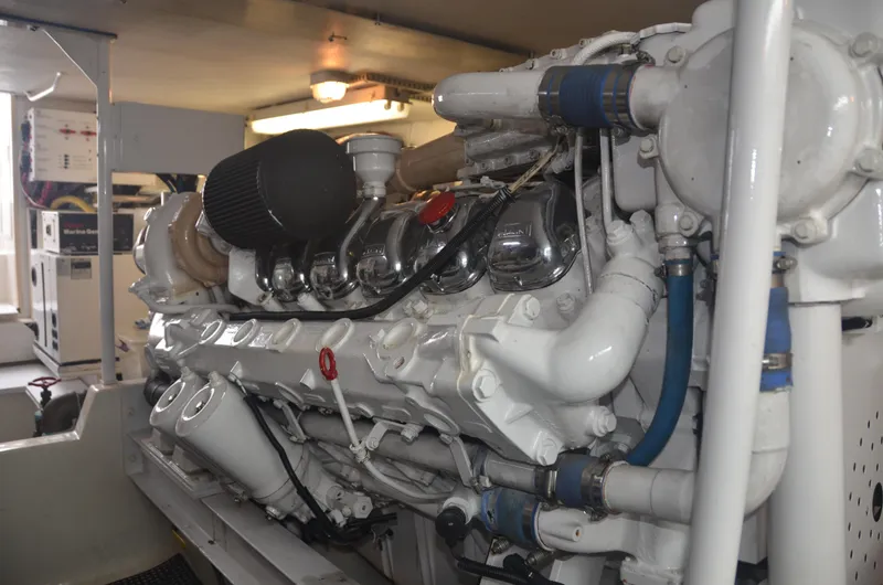 Slide: The Image of Viking 58 La Trinita- Engine Room - 40