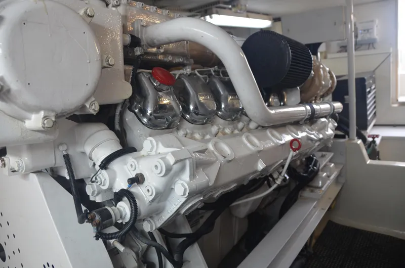 Slide: The Image of Viking 58 La Trinita- Engine Room - 45