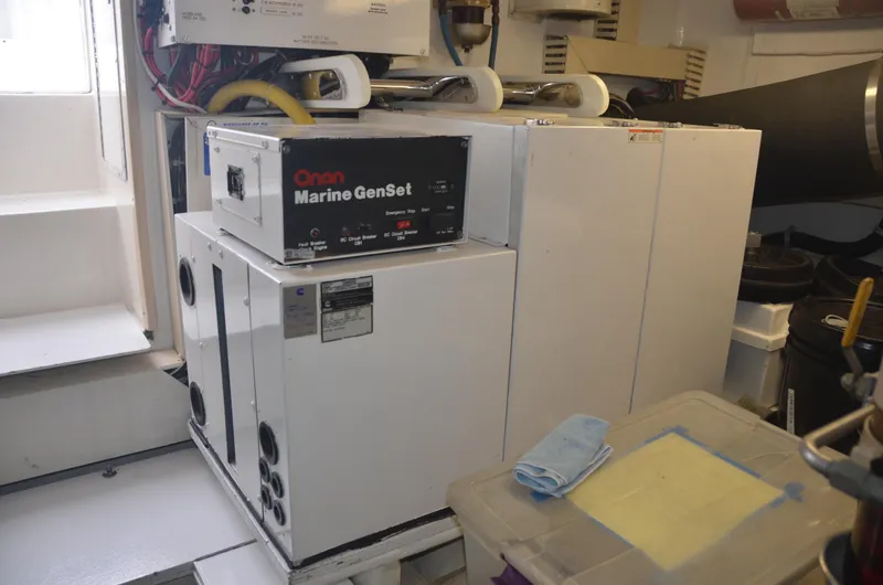 Slide: The Image of Viking 58 La Trinita- Engine Room - 48