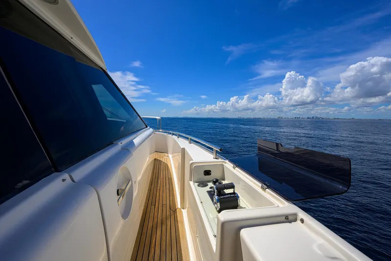 Slide: The Image of Custom Ferretti 124 Argento - Wing Station - 143