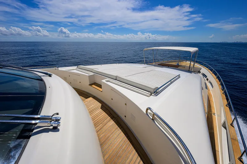 Slide: The Image of Custom Ferretti 124 Argento - Bow - 144