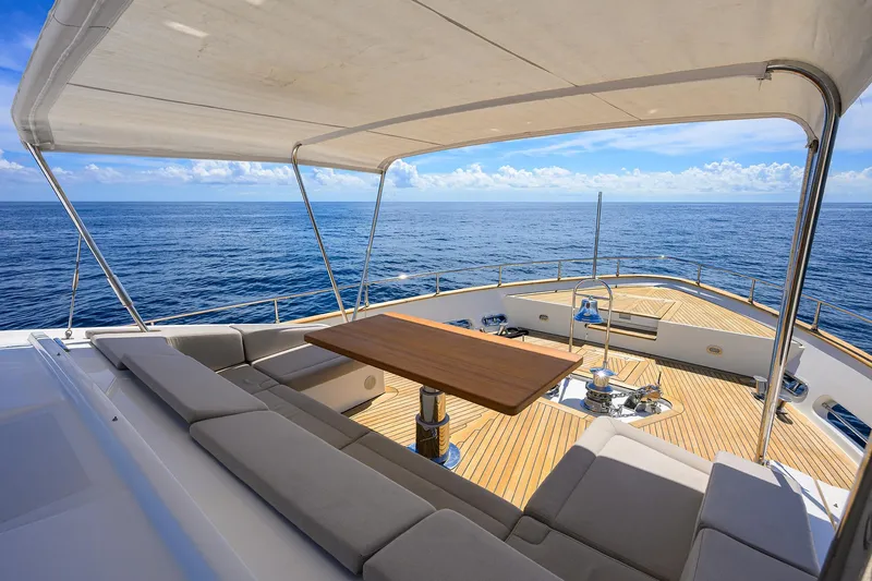 Slide: The Image of Custom Ferretti 124 Argento - Bow - 153