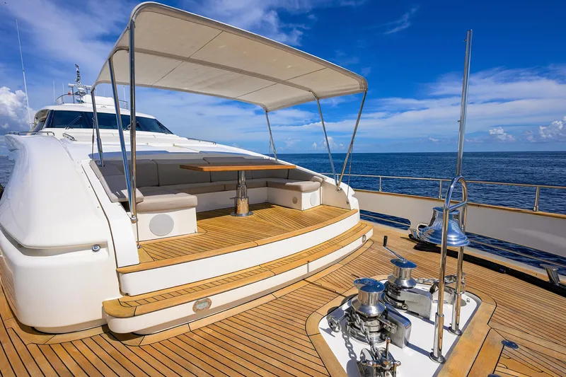Slide: The Image of Custom Ferretti 124 Argento - Bow - 154