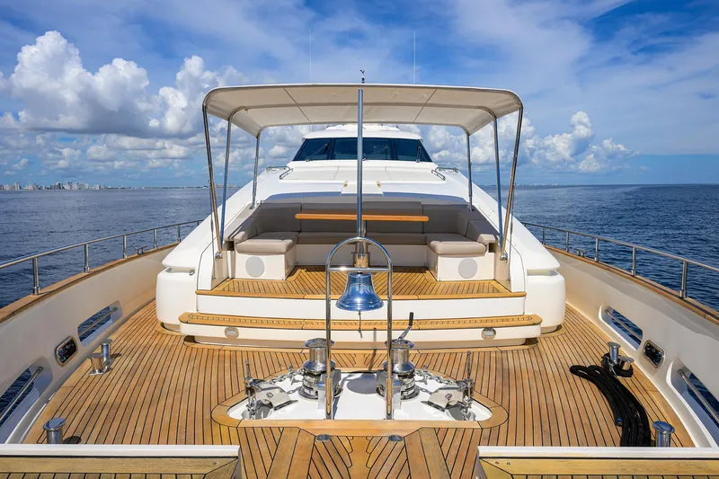 Slide: The Image of Custom Ferretti 124 Argento - Bow - 156