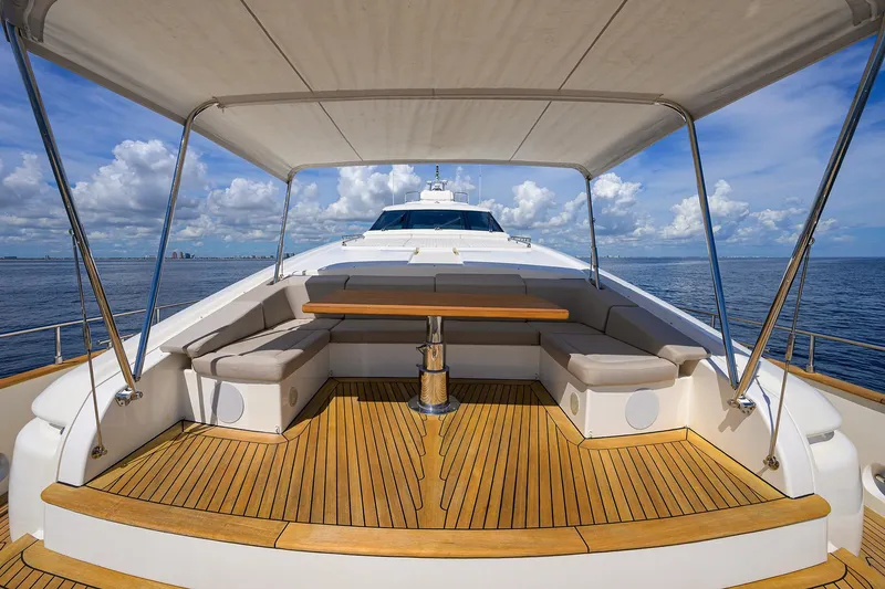 Slide: The Image of Custom Ferretti 124 Argento - Bow - 158