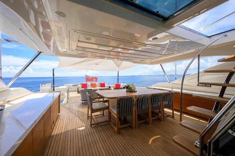 Slide: The Image of Custom Ferretti 124 Argento - Second Deck - 179