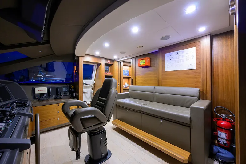 Slide: The Image of Custom Ferretti 124 Argento - Pilothouse - 188
