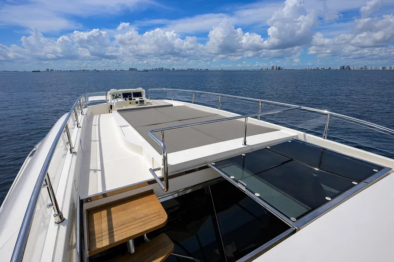 Slide: The Image of Custom Ferretti 124 Argento - Third Deck, Sundeck - 190