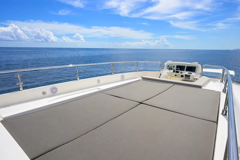 Slide: The Image of Custom Ferretti 124 Argento - Third Deck, Sundeck - 191
