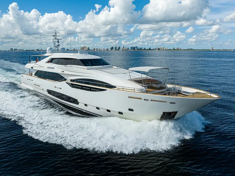 Slide: The Image of Custom Ferretti 124 Argento - Profile - 223