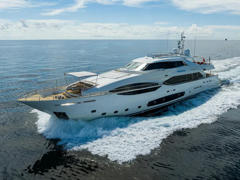 Slide: The Image of Custom Ferretti 124 Argento - Profile - 226