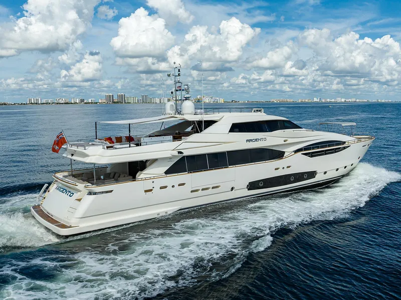 Slide: The Image of Custom Ferretti 124 Argento - Profile - 232