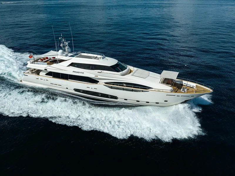Slide: The Image of Custom Ferretti 124 Argento - Profile - 234