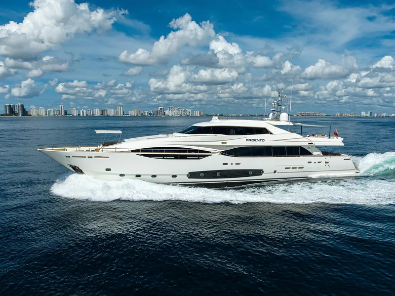 Slide: The Image of Custom Ferretti 124 Argento - Profile - 237