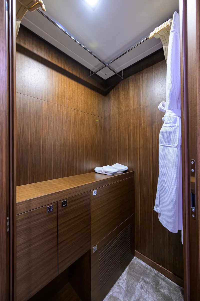 Slide: The Image of Custom Ferretti 124 Argento - Guest Stateroom, Lower Port - 45