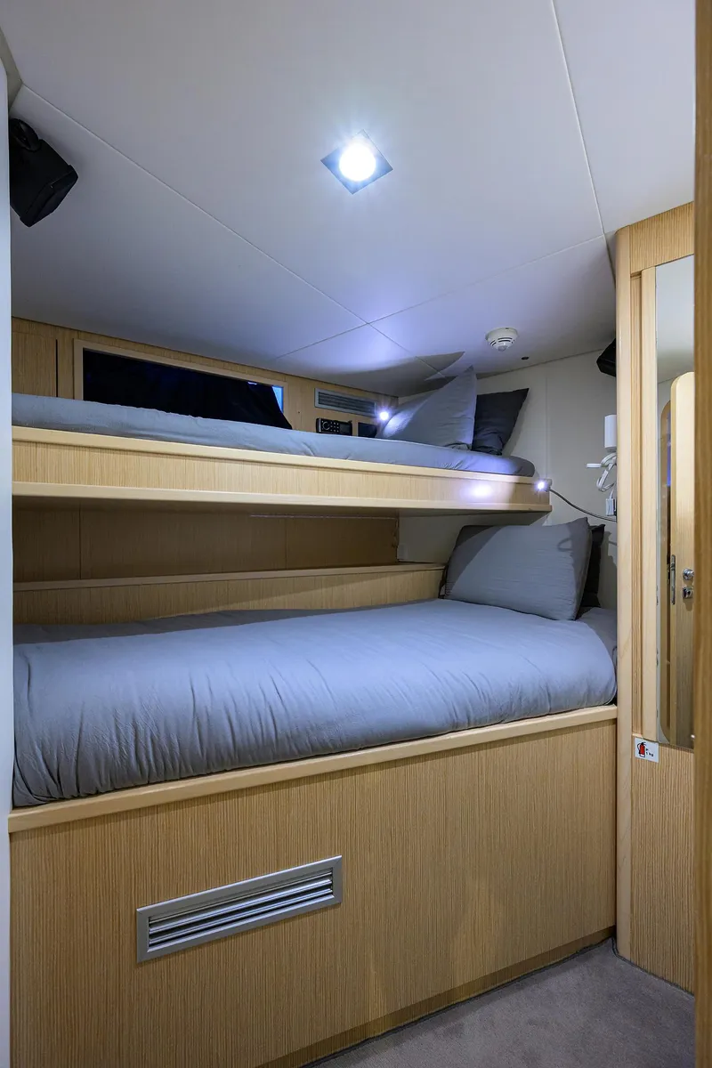 Slide: The Image of Custom Ferretti 124 Argento - Crew Quarters - 89